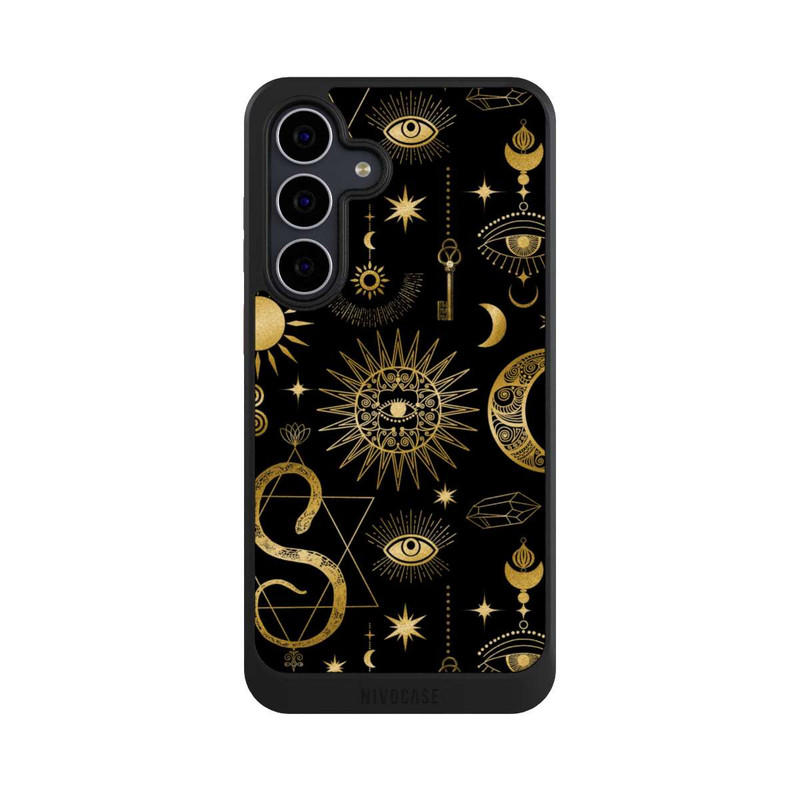 Galaxy S25 FE NIVOcore Himmlische Sonne und Mond Steampunk