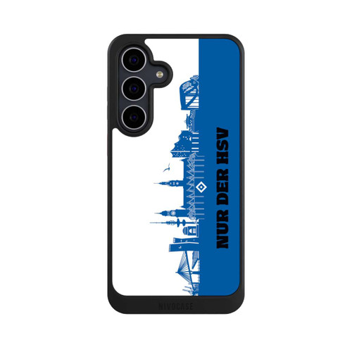 Samsung Galaxy S25 FE NIVOcore HSV Skyline Blau Weiß