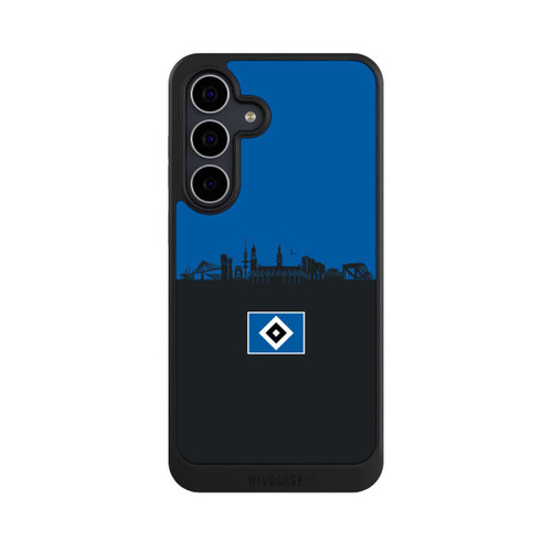 Samsung Galaxy S25 FE NIVOcore HSV Skyline Blau Schwarz