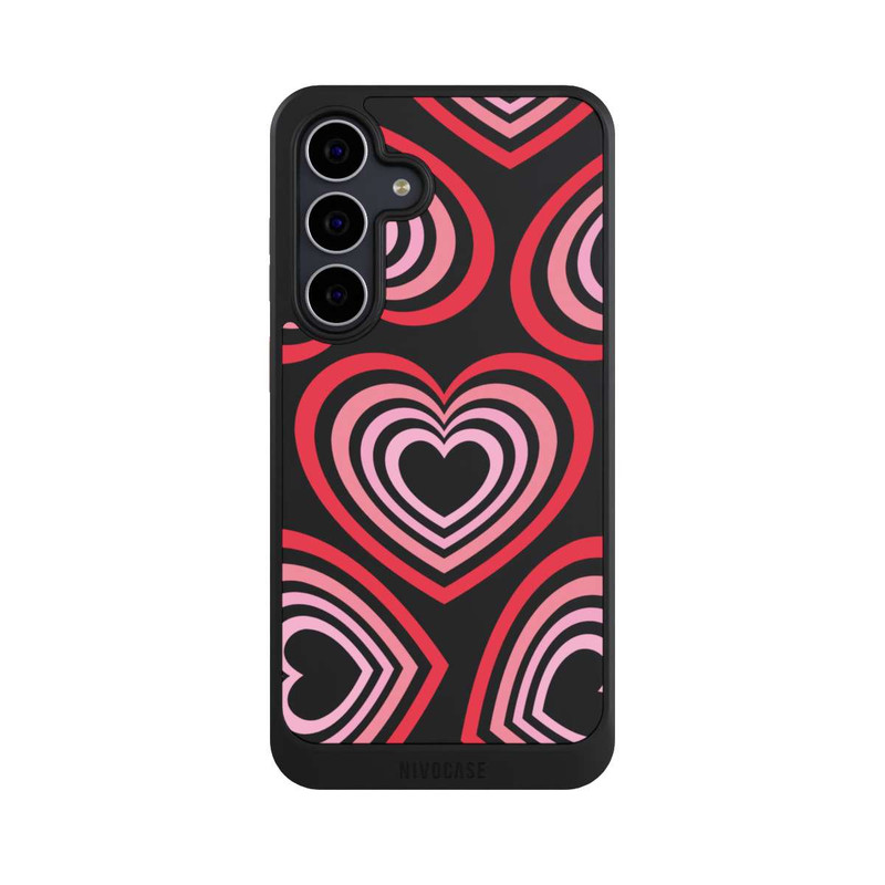 Galaxy S25 FE NIVOcore Hearts Transparent