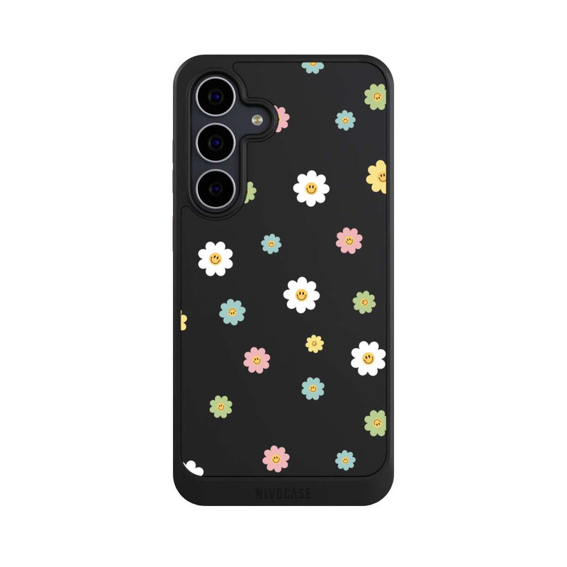 Galaxy S25 FE NIVOcore Flower Power klein transparent