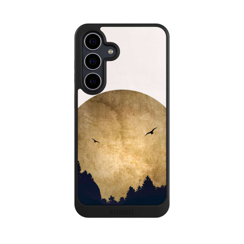 Samsung Galaxy S25 FE NIVOcore Zwei Vögel vor Mond