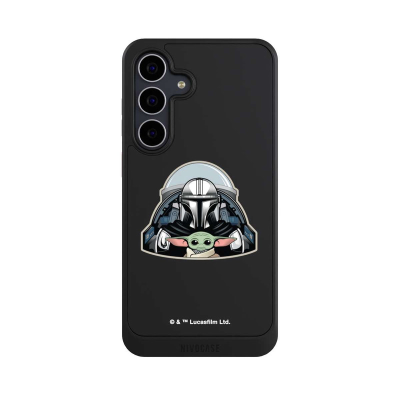 Galaxy S25 FE NIVOcore Mando und Grogu Transparent