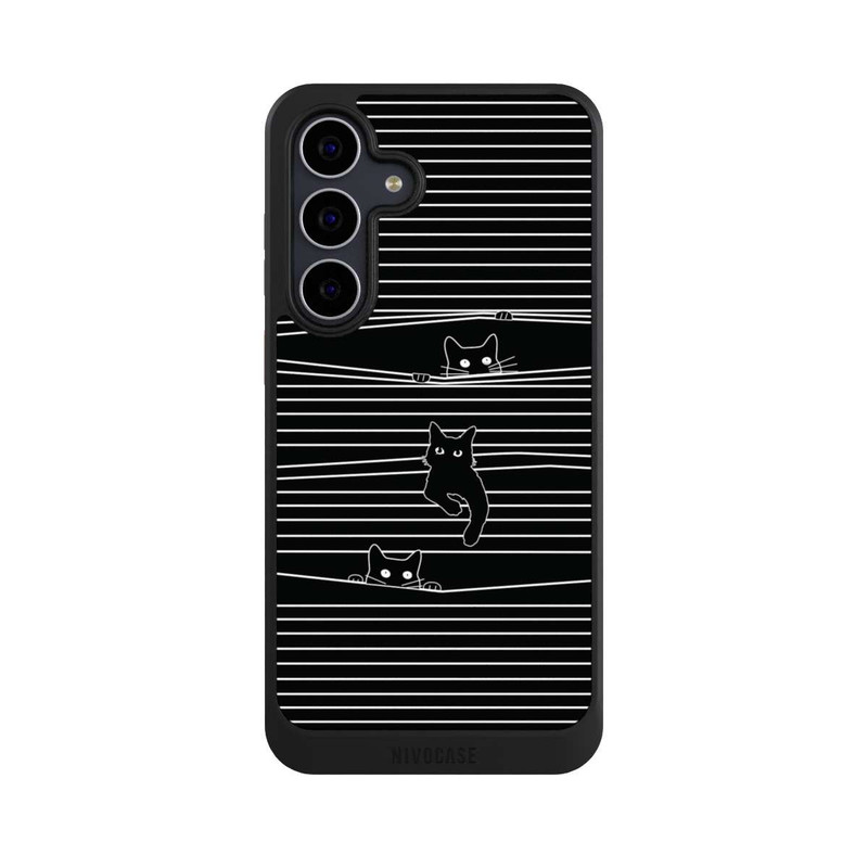 Galaxy S25 FE NIVOcore Cats Peeping