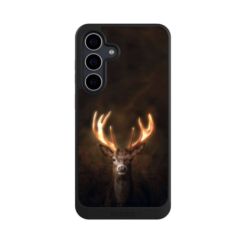 Galaxy S25 FE NIVOcore Hirsch Goldenes Geweih