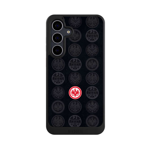 Samsung Galaxy S25 FE NIVOcore Eintracht Frankfurt Logo Pattern
