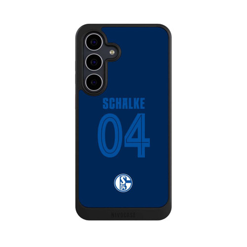 Samsung Galaxy S25 FE NIVOcore Schalke 04 Dunkelblau