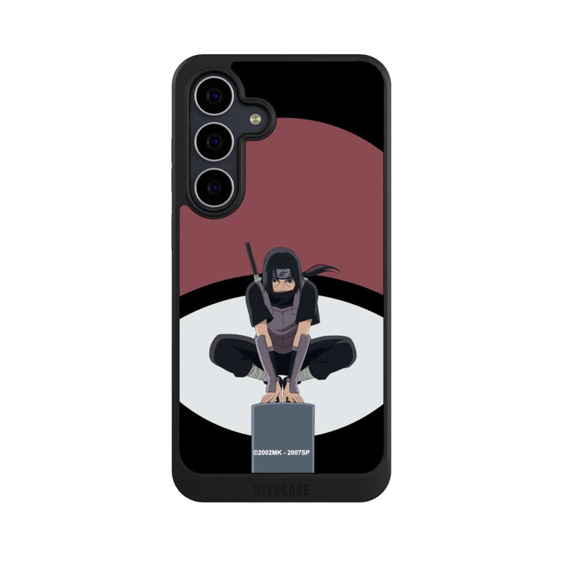 Galaxy S25 FE NIVOcore Itachi Uchiha Symbol schwarz