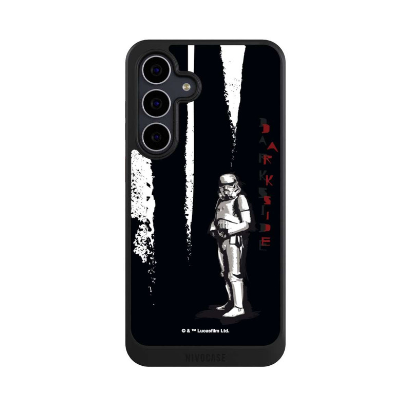 Galaxy S25 FE NIVOcore Stormtrooper Dunkle Seite