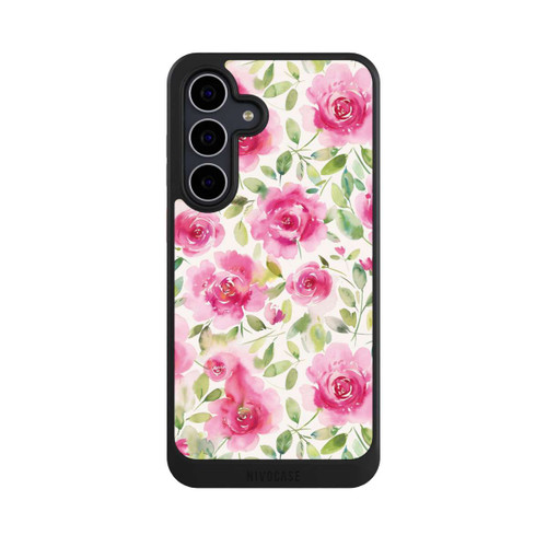 Samsung Galaxy S25 FE NIVOcore Aquarell Frische Rosen