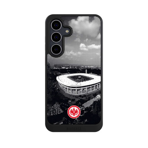 Samsung Galaxy S25 FE NIVOcore SGE Stadion Schwarz Weiß