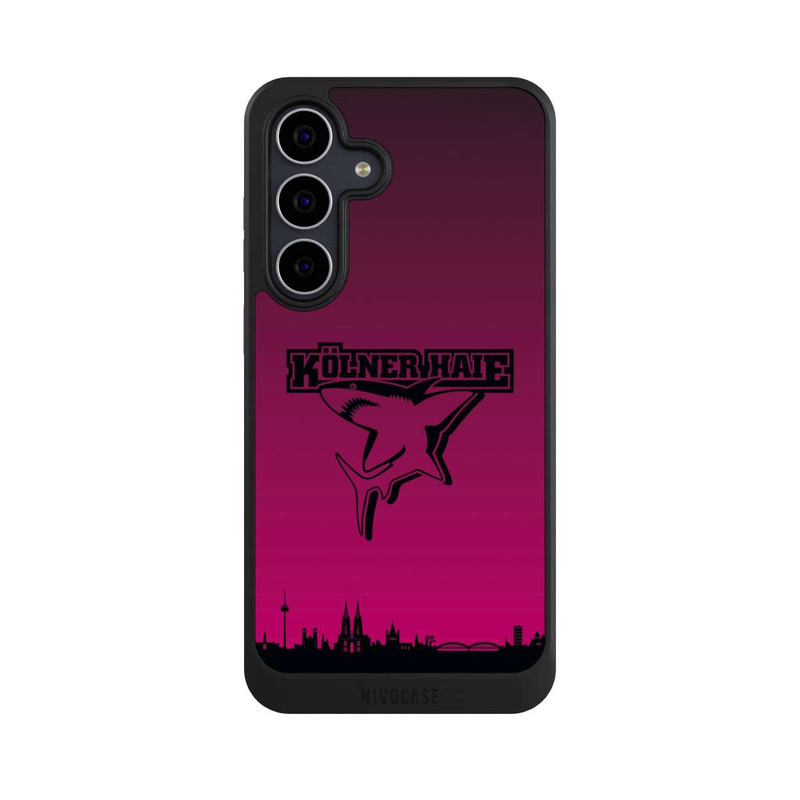 Galaxy S25 FE NIVOcore Kölner Haie Skyline Pink