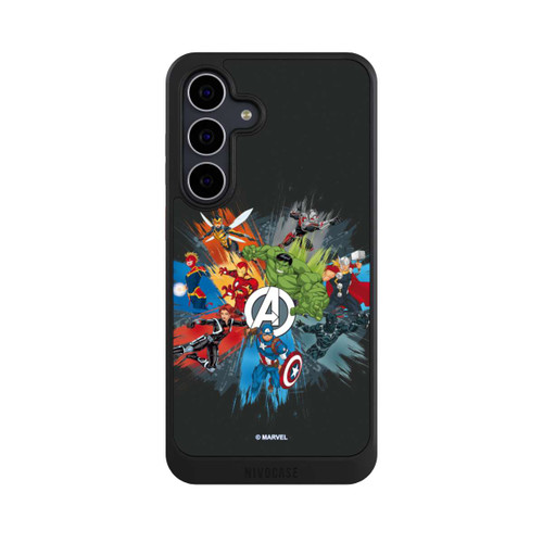 Samsung Galaxy S25 FE NIVOcore Marvel's Avengers Black