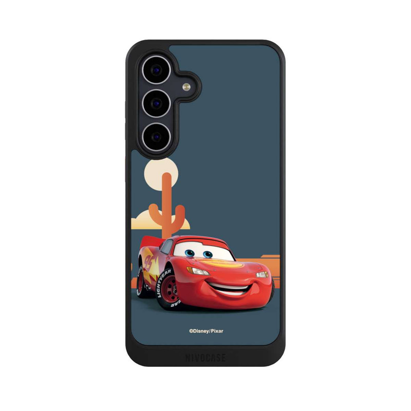 Galaxy S25 FE NIVOcore Disney Cars Lightning McQueen Open Road