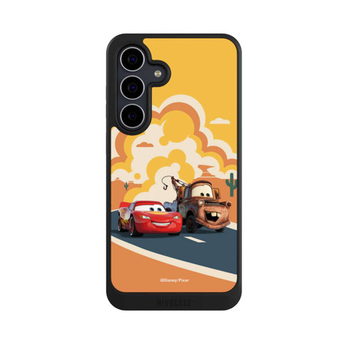 Samsung Galaxy S25 FE NIVOcore Disney Cars Lightning McQueen Und Hook on the Road