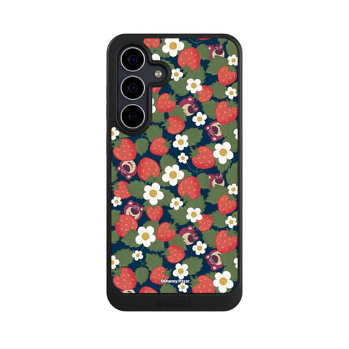 Samsung Galaxy S25 FE NIVOcore Lotso Toy Story Strawberry Flower Pattern