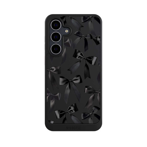 Samsung Galaxy S25 FE NIVOcore Black Satin Bow