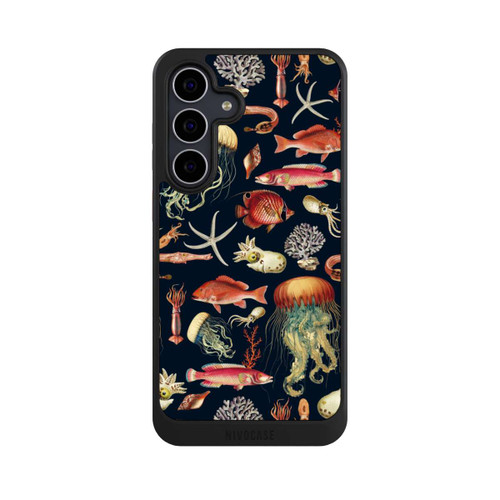 Samsung Galaxy S25 FE NIVOcore Deep Sea Fish Pattern