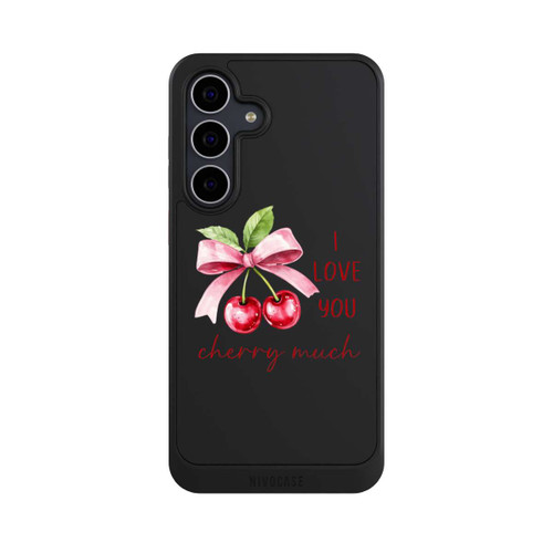 Samsung Galaxy S25 FE NIVOcore I Love You Cherry Much with AI