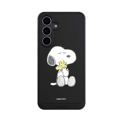 Samsung Galaxy S25 FE NIVOcore Snoopy And Woodstock Cuddling transparent