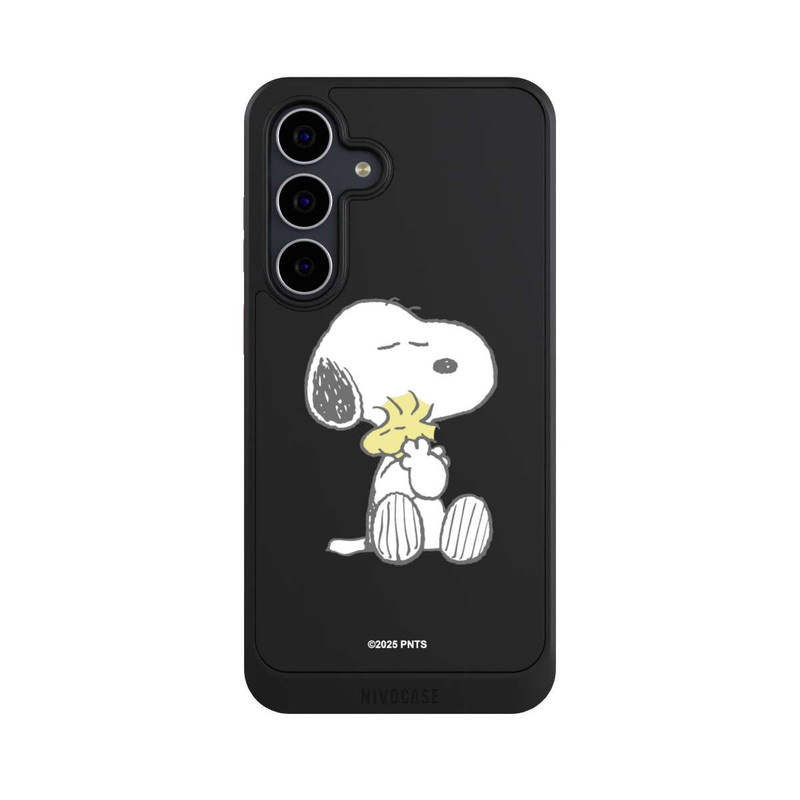 Galaxy S25 FE NIVOcore Snoopy And Woodstock Cuddling transparent