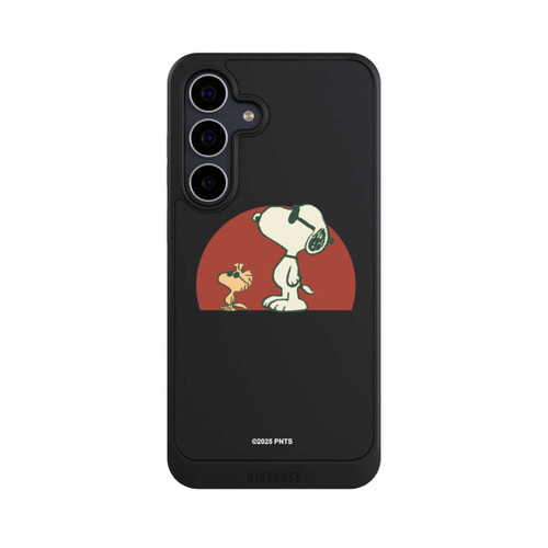 Samsung Galaxy S25 FE NIVOcore Snoopy Woodstock Far Out transparent