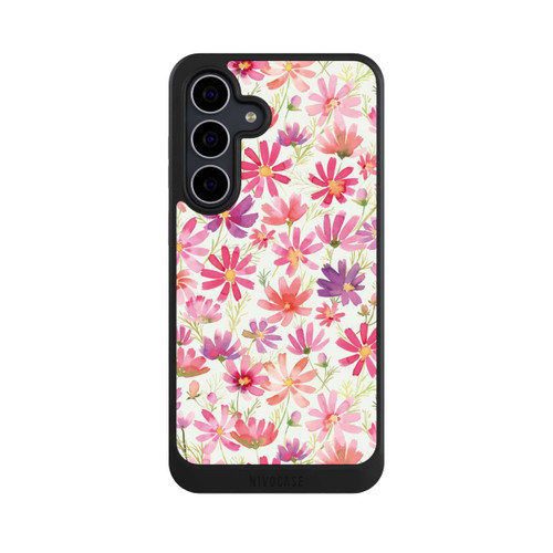 Samsung Galaxy S25 FE NIVOcore Boho Cosmos Flowers Purple