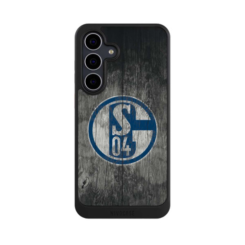 Samsung Galaxy S25 FE NIVOcore Schalke 04 Holz Look