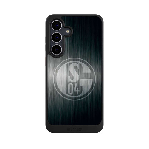 Samsung Galaxy S25 FE NIVOcore Schalke 04 Metall Look