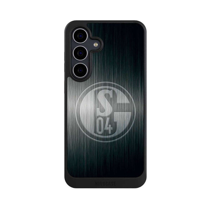 Galaxy S25 FE NIVOcore Schalke 04 Metall Look