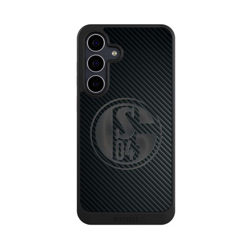 Samsung Galaxy S25 FE NIVOcore Schalke 04 Carbon Look