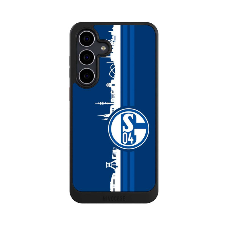 Galaxy S25 FE NIVOcore Schalke 04 Skyline Blau