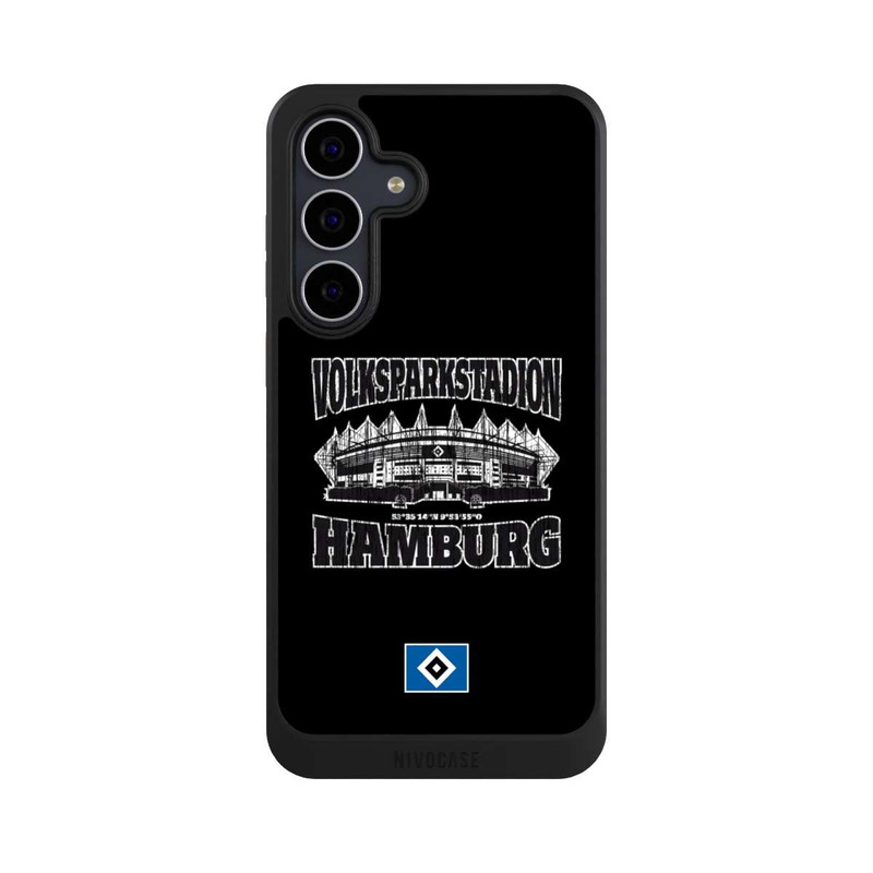 Galaxy S25 FE NIVOcore HSV Volksparkstadion Schwarz