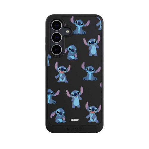 Samsung Galaxy S25 FE NIVOcore Stitch Faces Pattern Transparent