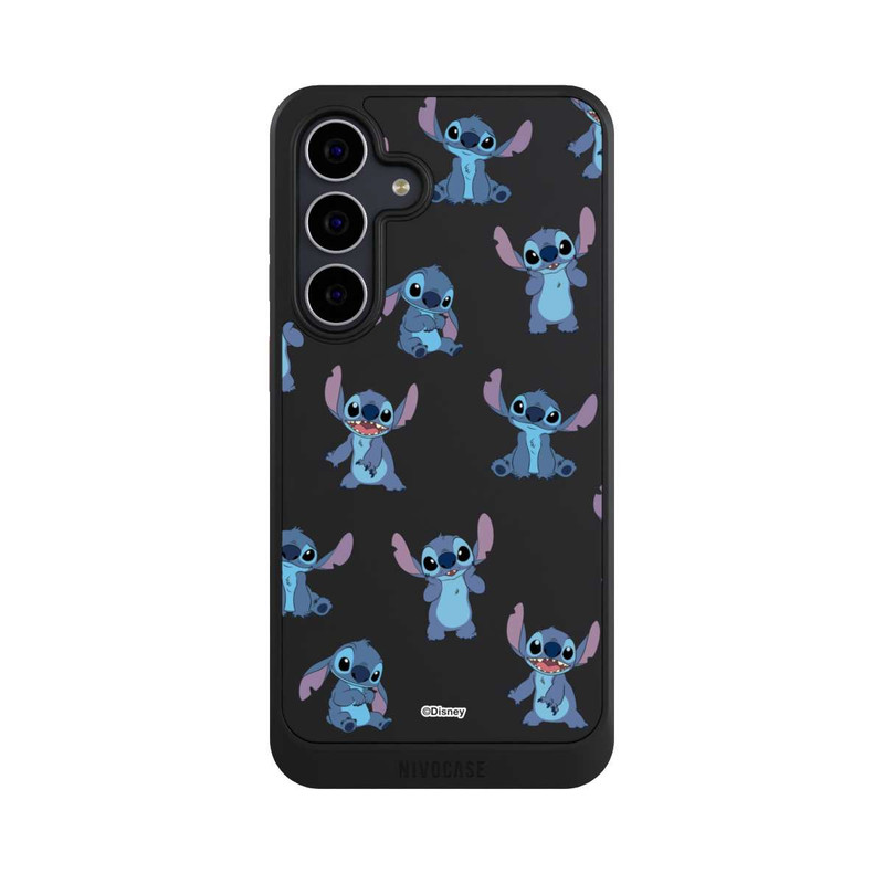 Galaxy S25 FE NIVOcore Stitch Faces Pattern Transparent