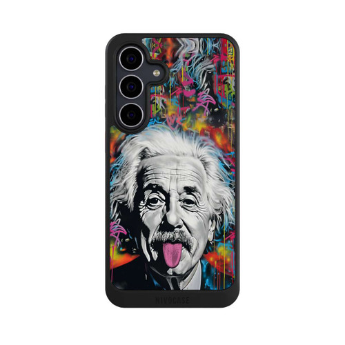 Samsung Galaxy S25 FE NIVOcore Physiker Bunte Zunge Raus