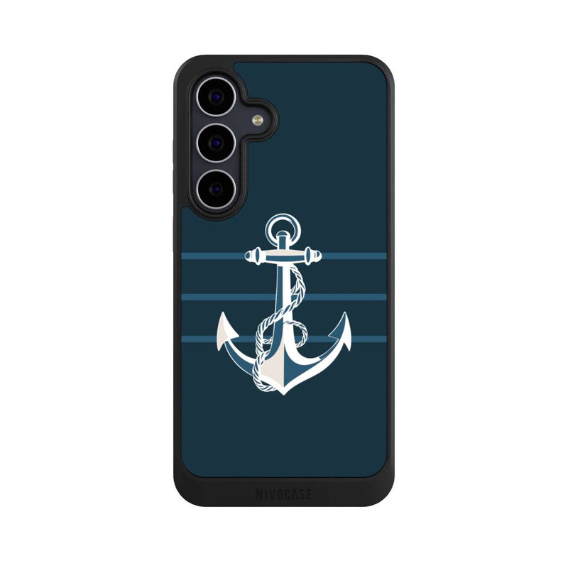 Galaxy S25 FE NIVOcore Anchor Line Blue with AI