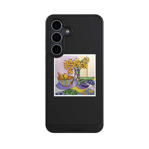 Samsung Galaxy S25 FE NIVOcore Daffodil Patchwork, 2023, by Catherine J Martzloff