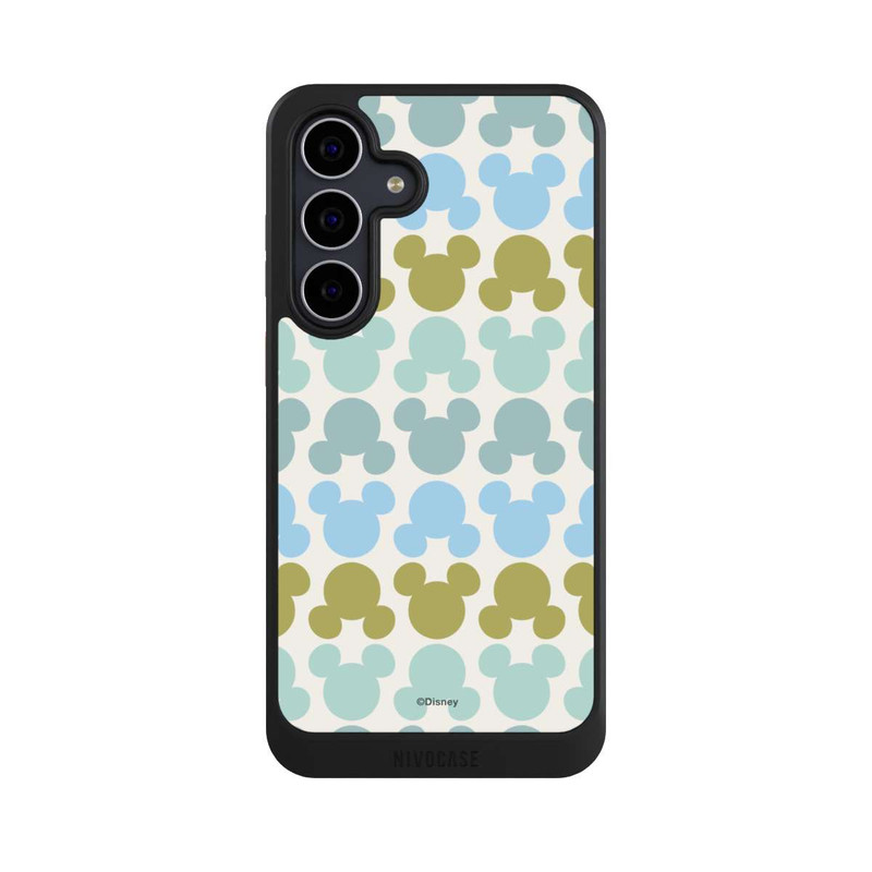 Galaxy S25 FE NIVOcore Disney Mickey Icon Pattern Green and Blue