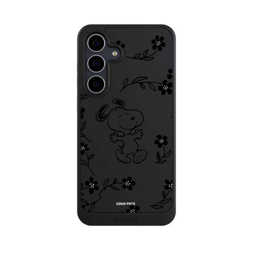 Samsung Galaxy S25 FE NIVOcore Snoopy und Flowers Transparent