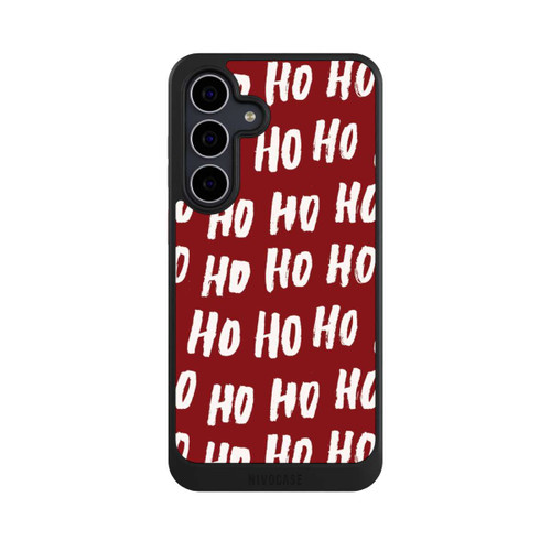 Samsung Galaxy S25 FE NIVOcore Ho Ho Ho Christmas Red Pattern