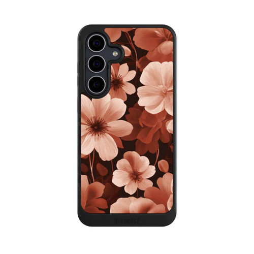 Samsung Galaxy S25 FE NIVOcore Rote Negativblumen mit KI
