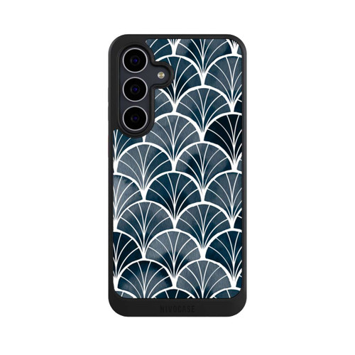 Samsung Galaxy S25 FE NIVOcore Botanische Brise Art Deco Grau