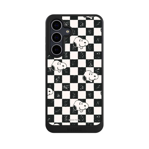Samsung Galaxy S25 FE NIVOcore Snoopy Heads Checked Pattern