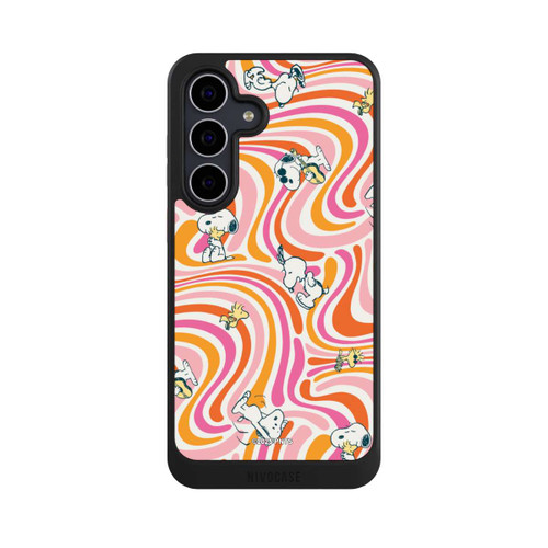 Samsung Galaxy S25 FE NIVOcore Peanuts Hippie Pattern Orange