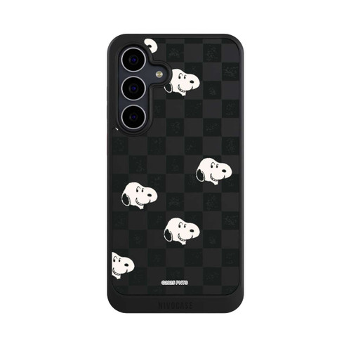 Samsung Galaxy S25 FE NIVOcore Snoopy Checked Pattern