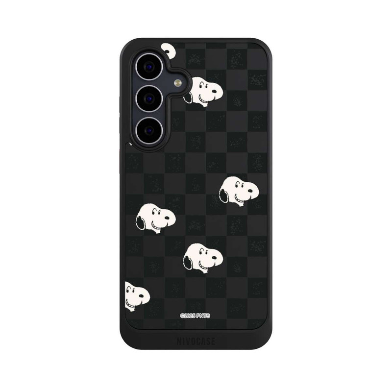 Galaxy S25 FE NIVOcore Snoopy Checked Pattern
