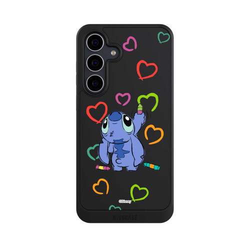 Samsung Galaxy S25 FE NIVOcore Stitch Draws a Heart Transparent