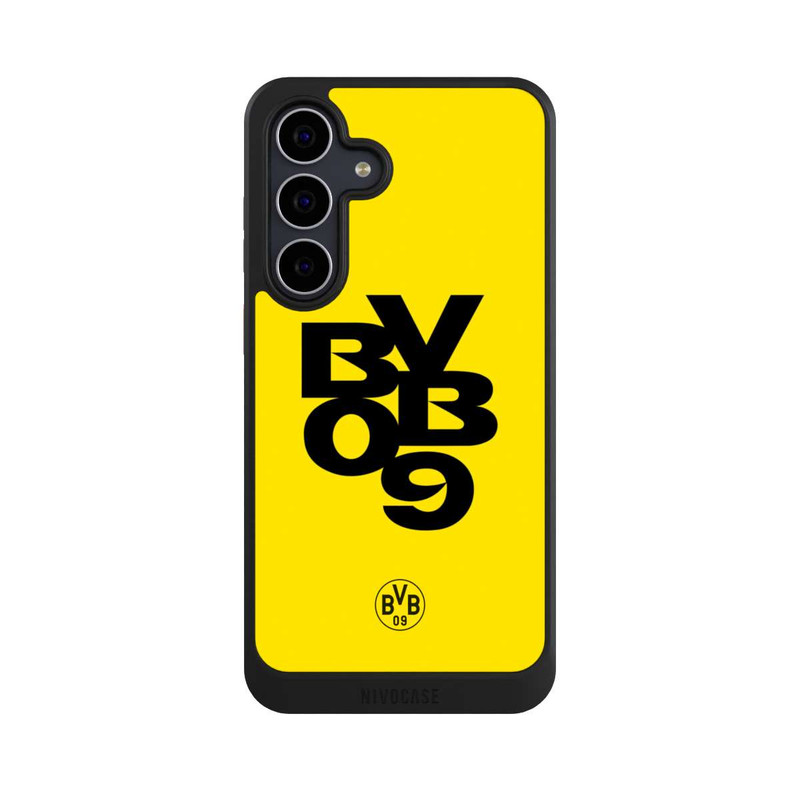 Galaxy S25 FE NIVOcore BVB09 Schwarz Gelb