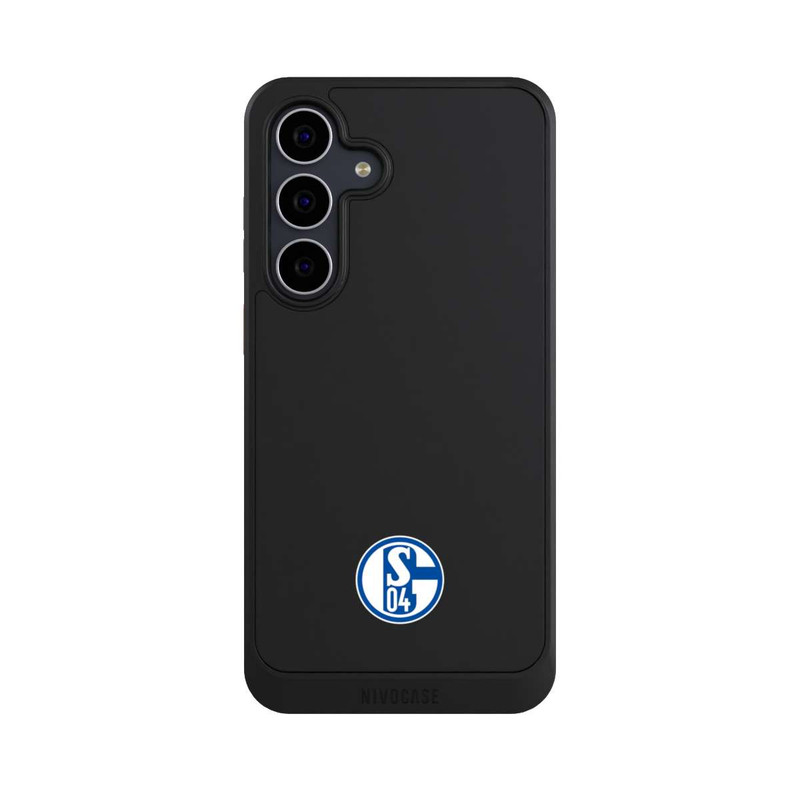 Galaxy S25 FE NIVOcore FC Schalke 04 Logo Klein Transparent